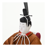 親王飾り 有職雛 黄櫨染