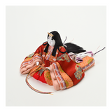 親王飾り 有職雛 黄櫨染