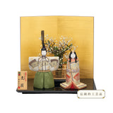 立雛飾り 扇面立雛