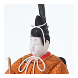 親王飾り 宝寿雛 黄櫨染