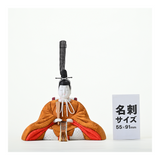 親王飾り 有職雛 黄櫨染